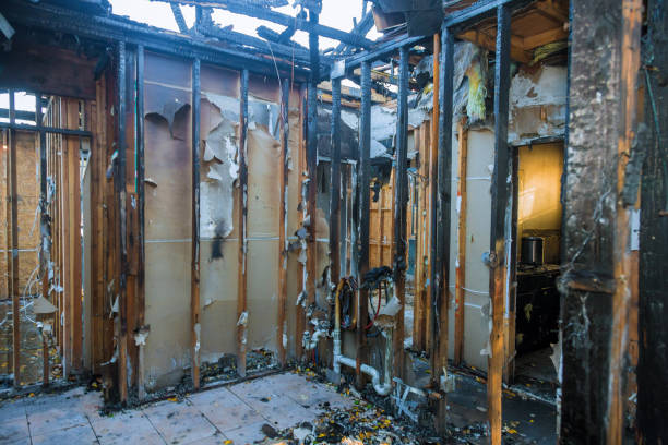 Professional Soot Cleanup technician working in Fordoche, LA